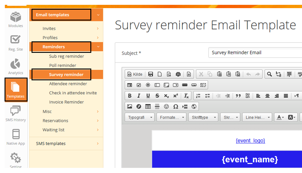 survey reminder 2